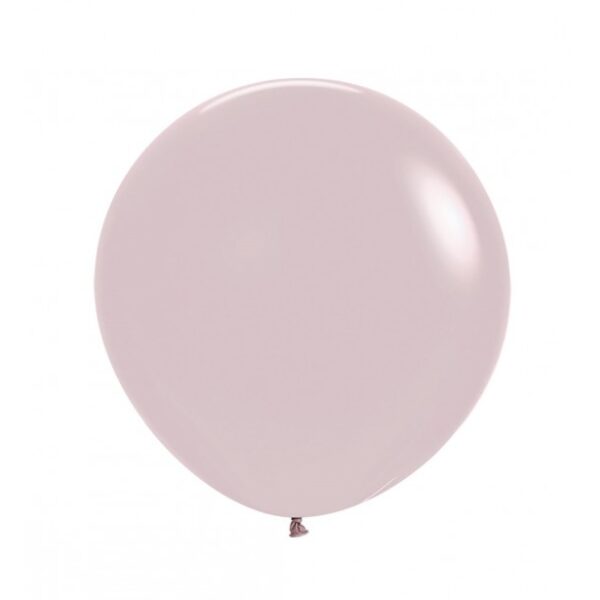24 inch (60cm) Pastel Dusk rose latex ballonnen
