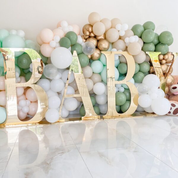 BABY letters